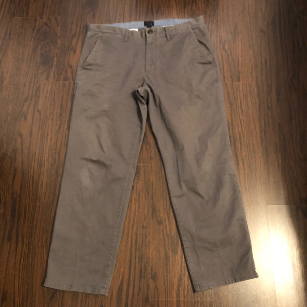 Gap pants khakis straight 36W tag (actual 38W 30L)